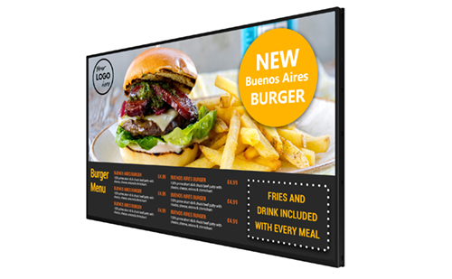 Network Digital Menu Boards (32"-55")